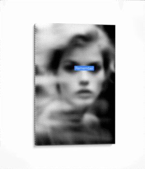Rostro mujer medio tono
