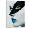 Perfil rostro mujer (blanco-negro)