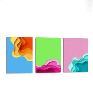 Ondas de Colores (3 PIEZAS)