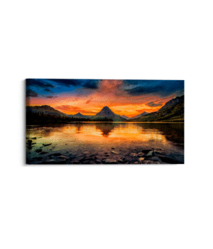 Atardecer naranja