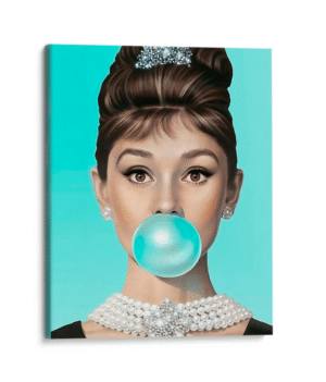 Goma de mascar-Audrey Hepburn