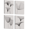 Lineas de flores (4 PIEZAS)